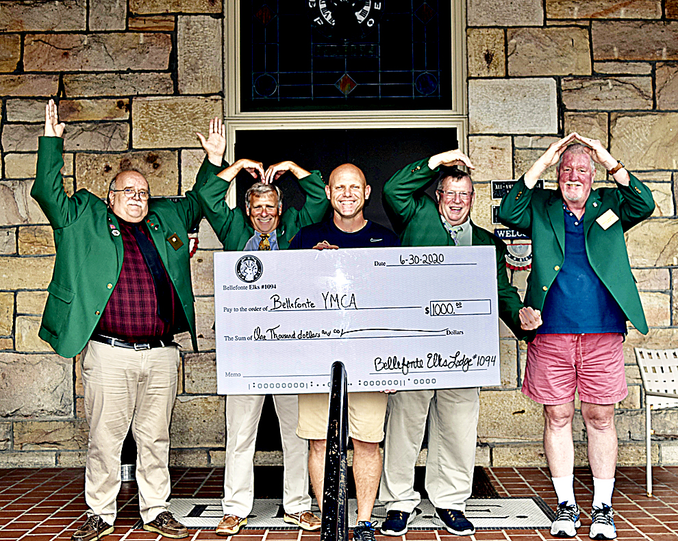 Bellefonte Elks donate to YMCA News, Sports, Jobs The Express